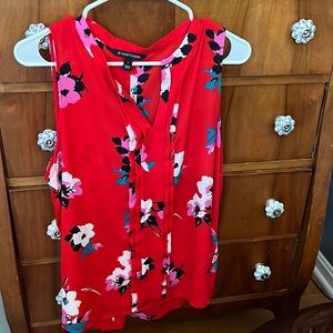 Red floral top from 41 Hawthorn- size large